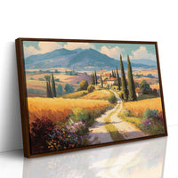 Golden Road to the Hillside Villa