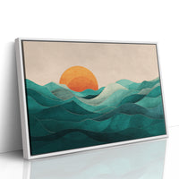 Sunset Over Whispering Waters