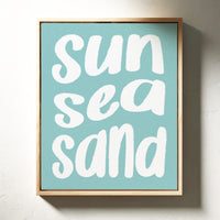 Beach Words Paint Summer Stories