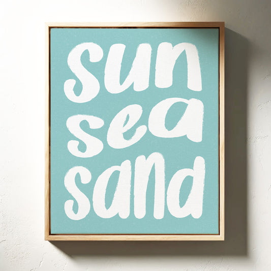 Beach Words Paint Summer Stories
