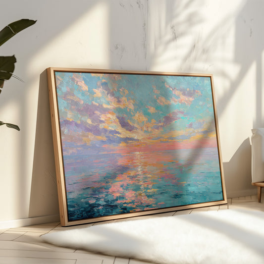 Ocean Light Paints The Morning Sky