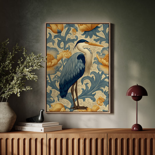 Elegance Amidst Golden Blooms
