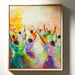 Lifted in Praise and Color