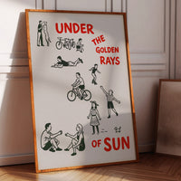 Golden Rays of Joy