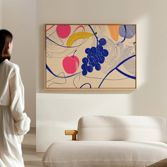 Summer Fruits Dance In Cream Light