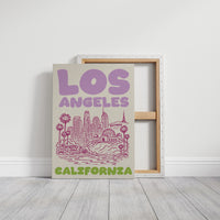 Los Angeles, Bubble Letter Skyline