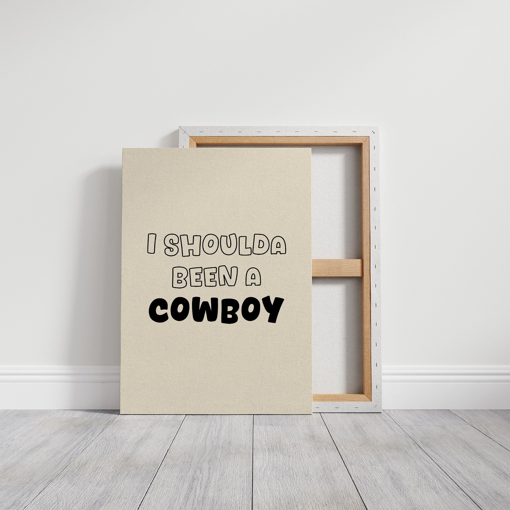 I Shoulda Been a Cowboy