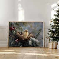 Winter Songbird Finds Sacred Rest