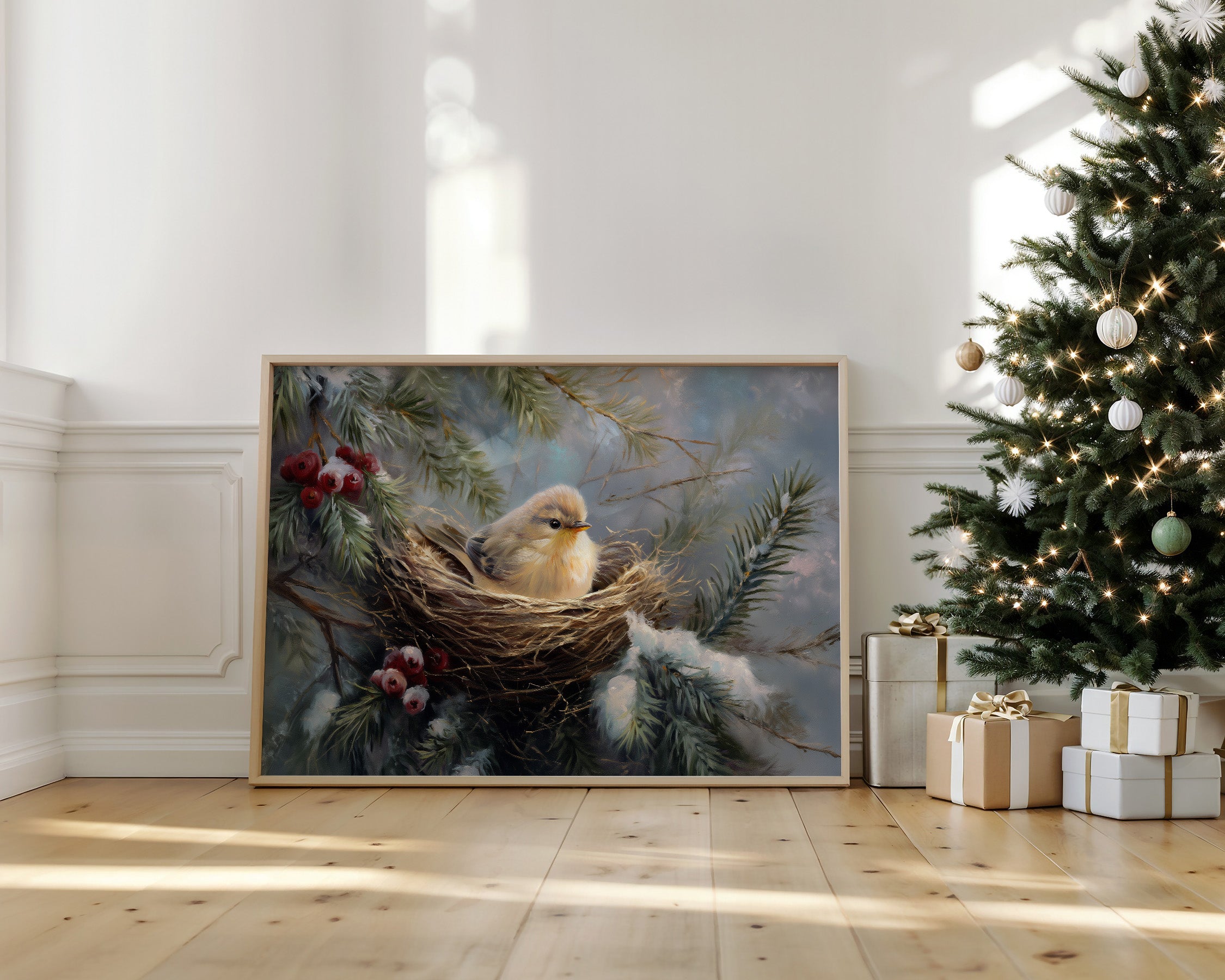 Winter Songbird Finds Sacred Rest