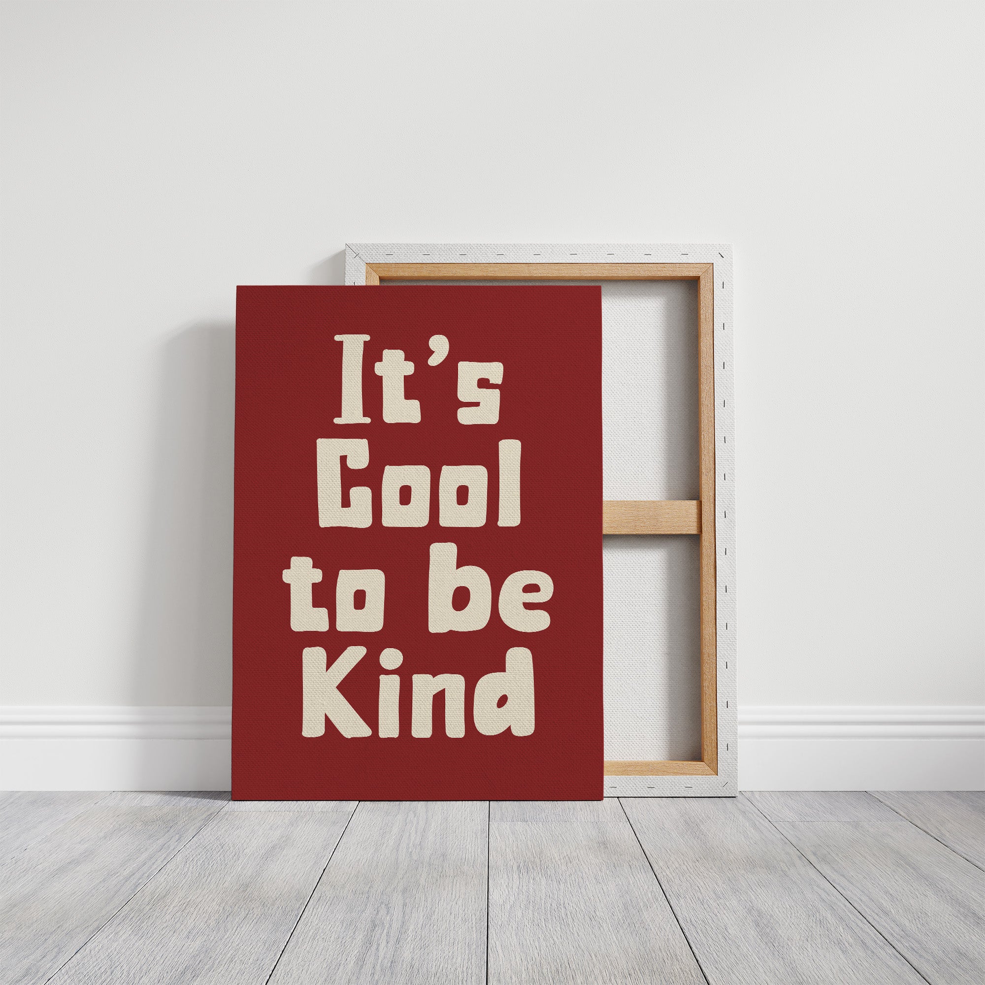 Cool to Be Kind (Brick Red)