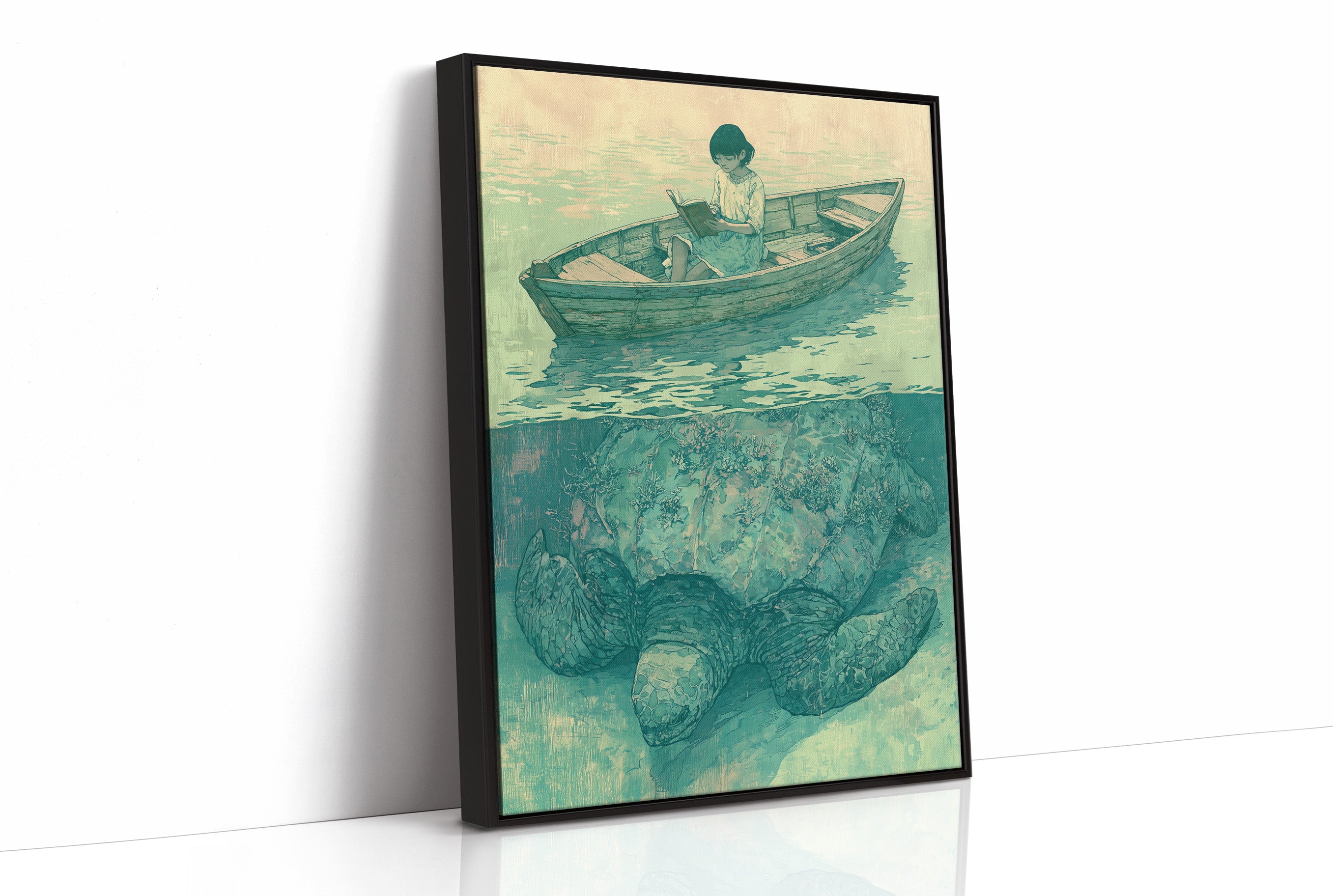 Little Reader, Ancient Turtle Below