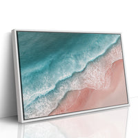 Tides Crafting Their Own Canvas