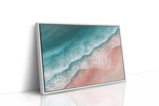 Tides Crafting Their Own Canvas