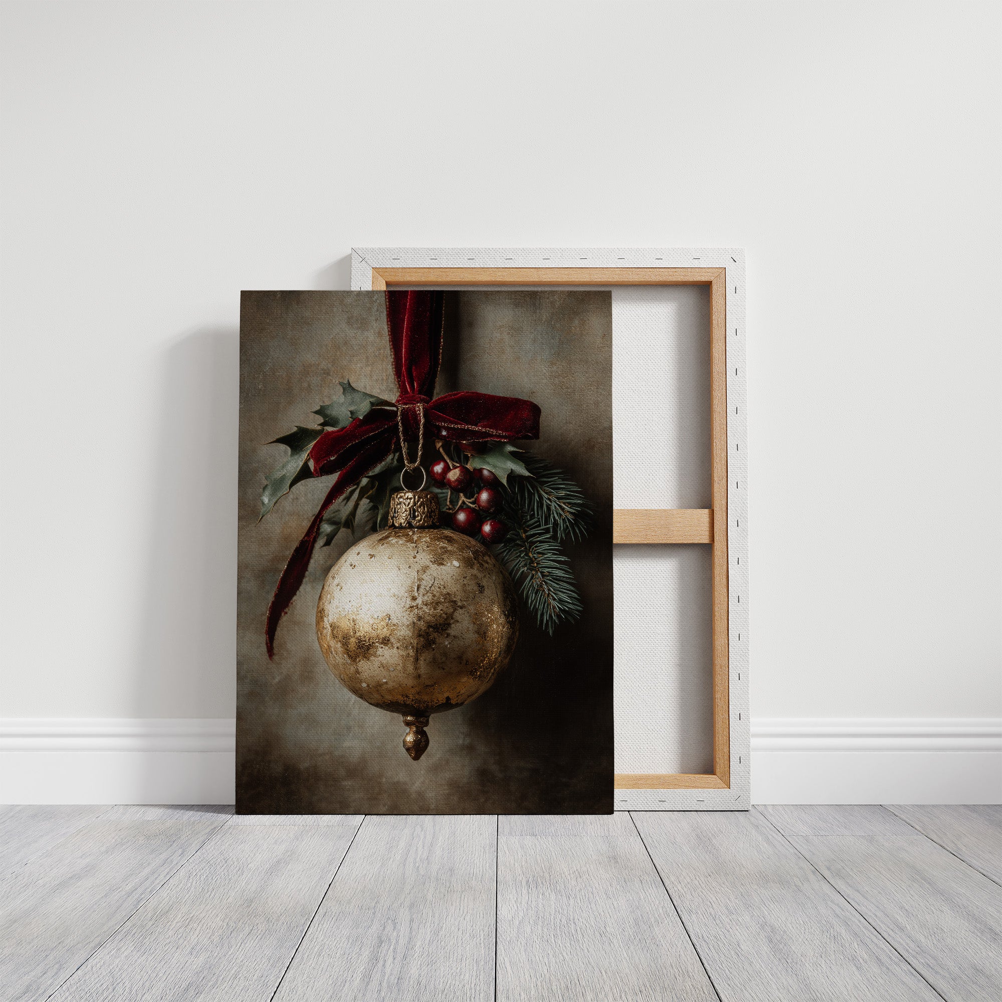 Antique Gold, Velvet Bow
