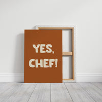 Yes, Chef! (Rust Orange)