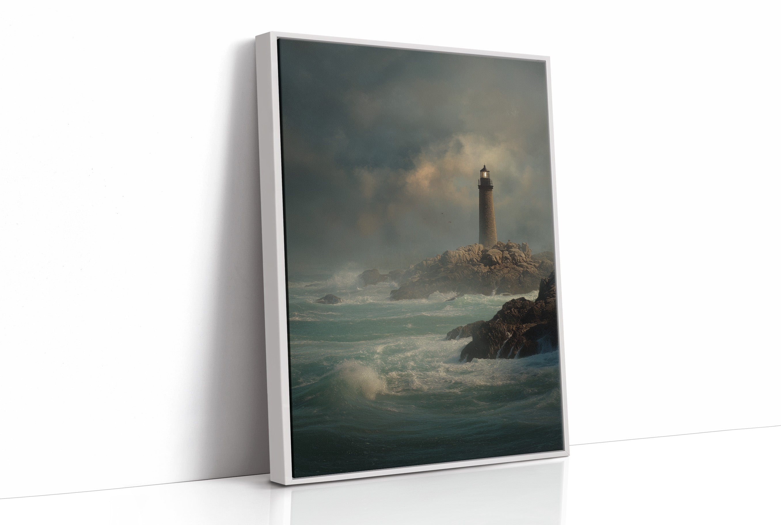 Beacon Stands Against Raging Tides