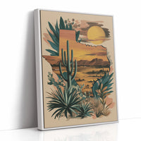 Saguaros Paint Their Evening Songs