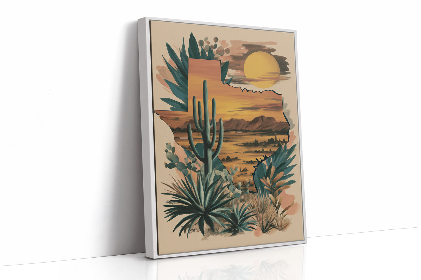 Saguaros Paint Their Evening Songs