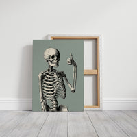 Bone Voyage, You’ve Got This, gallery wrapped canvas print shown front on