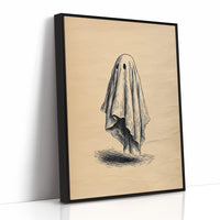 Haunted Lines On Vintage Paper