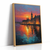 The City That Glows at Dusk