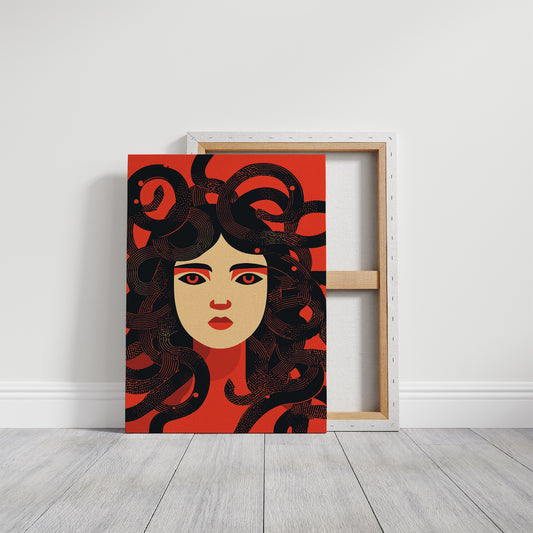 Modern Medusa Portrait