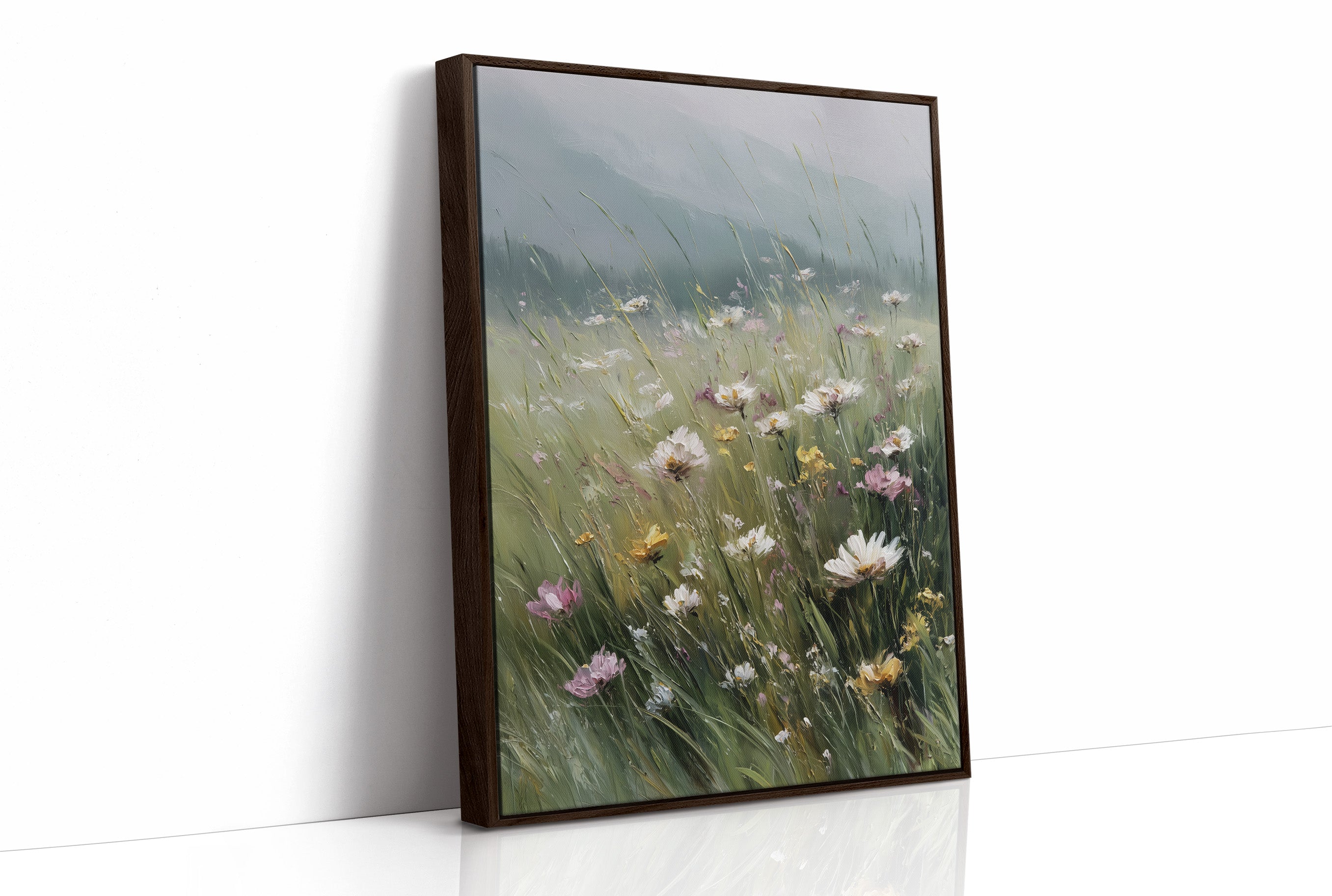 Meadow Secrets Against Misty Hills