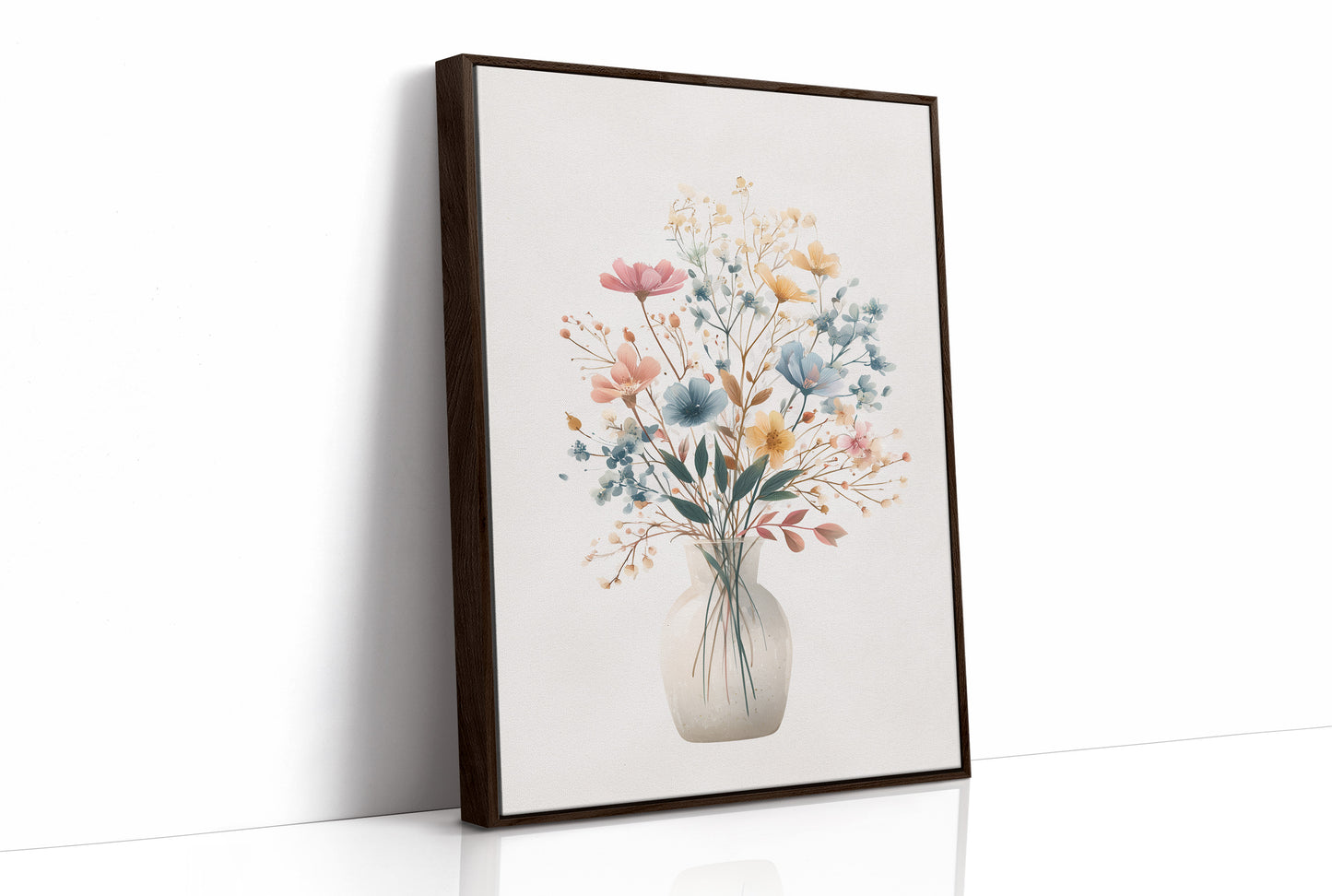Whispered Symphony of Pastel Blooms