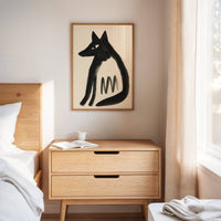 Midnight Fox Speaks Ancient Signs