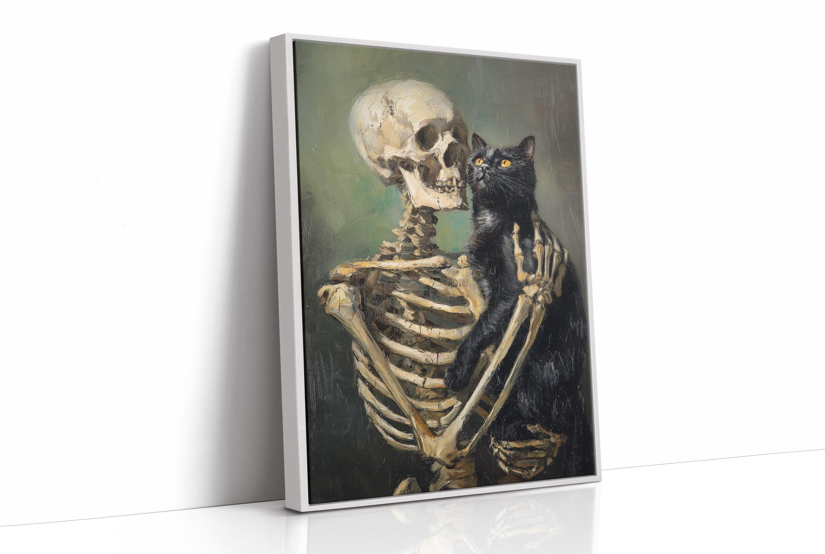 Bone Keeper With Amber Eyes