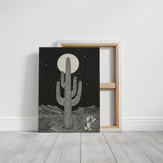 Beneath The Desert's Silent Gaze