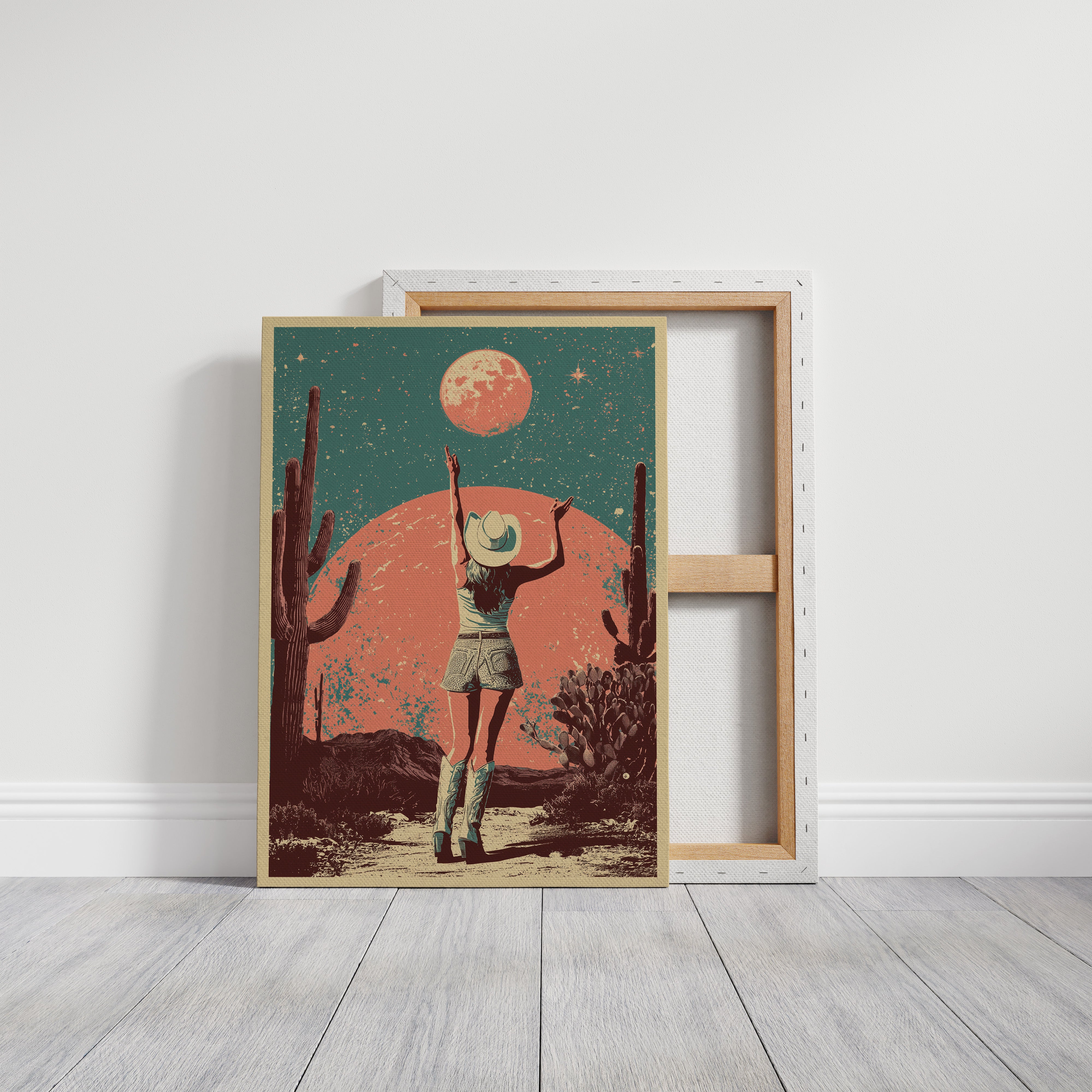 Moonrise Over Desert Dreams