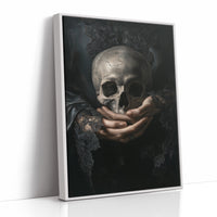 Mortality Cradled In Lace Hands