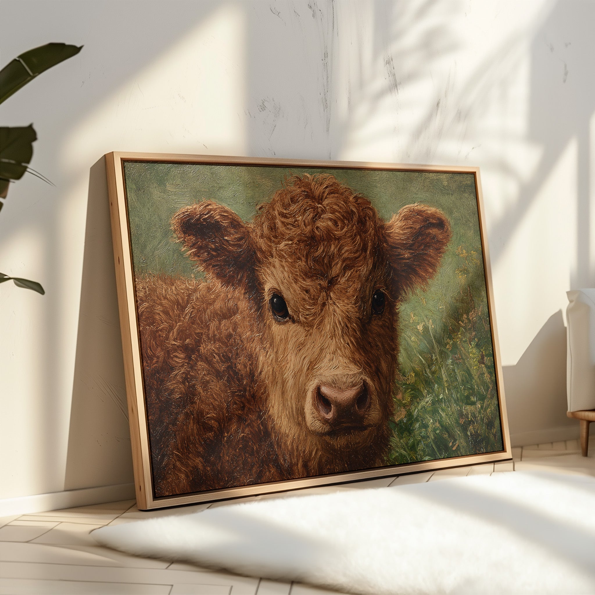 Sweet Summer Calf Holds Wonder