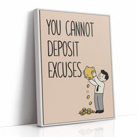 You Cannot Deposit Excuses, Blush Edition