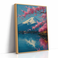 Fuji Holds Still for the Blossoms