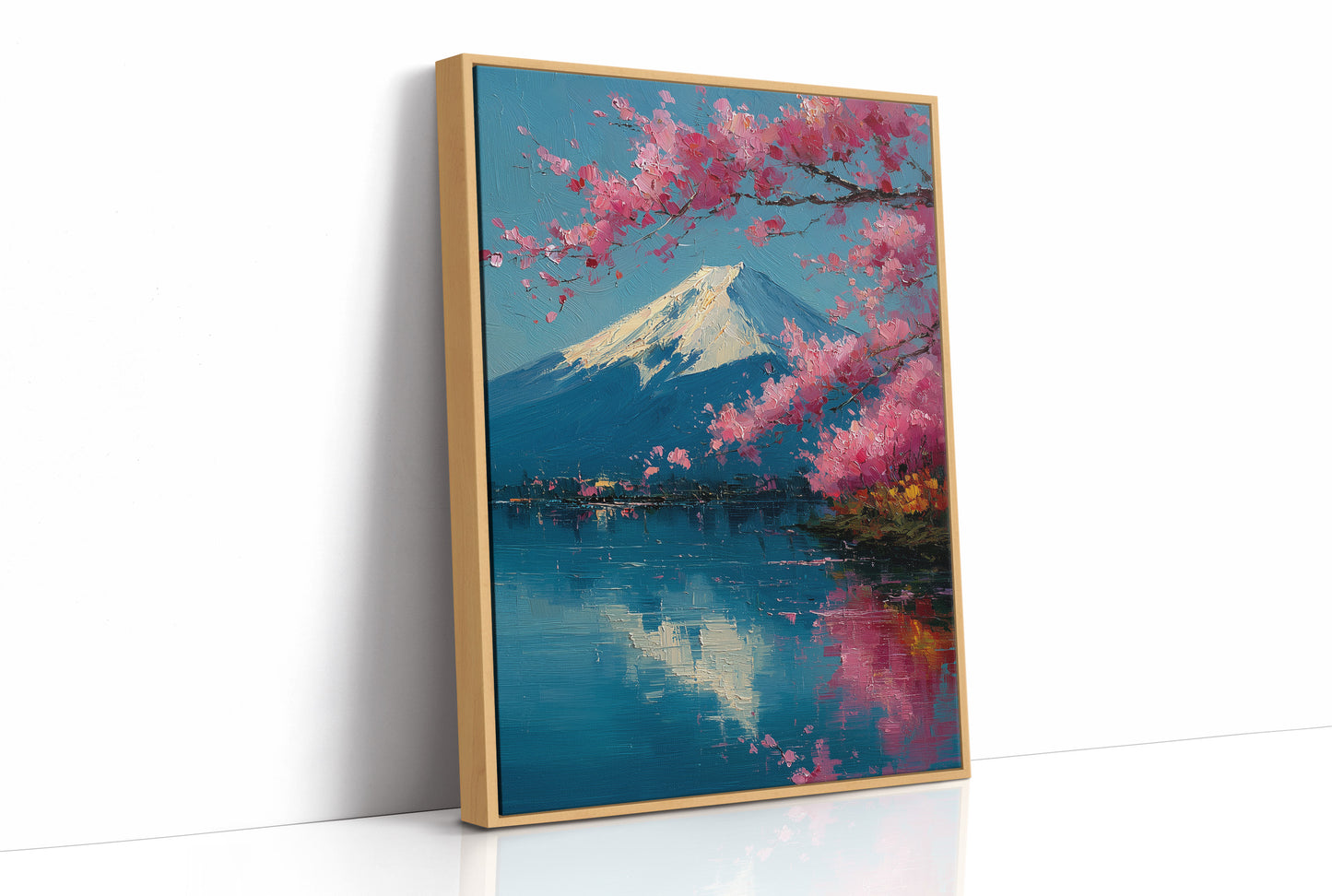 Fuji Holds Still for the Blossoms