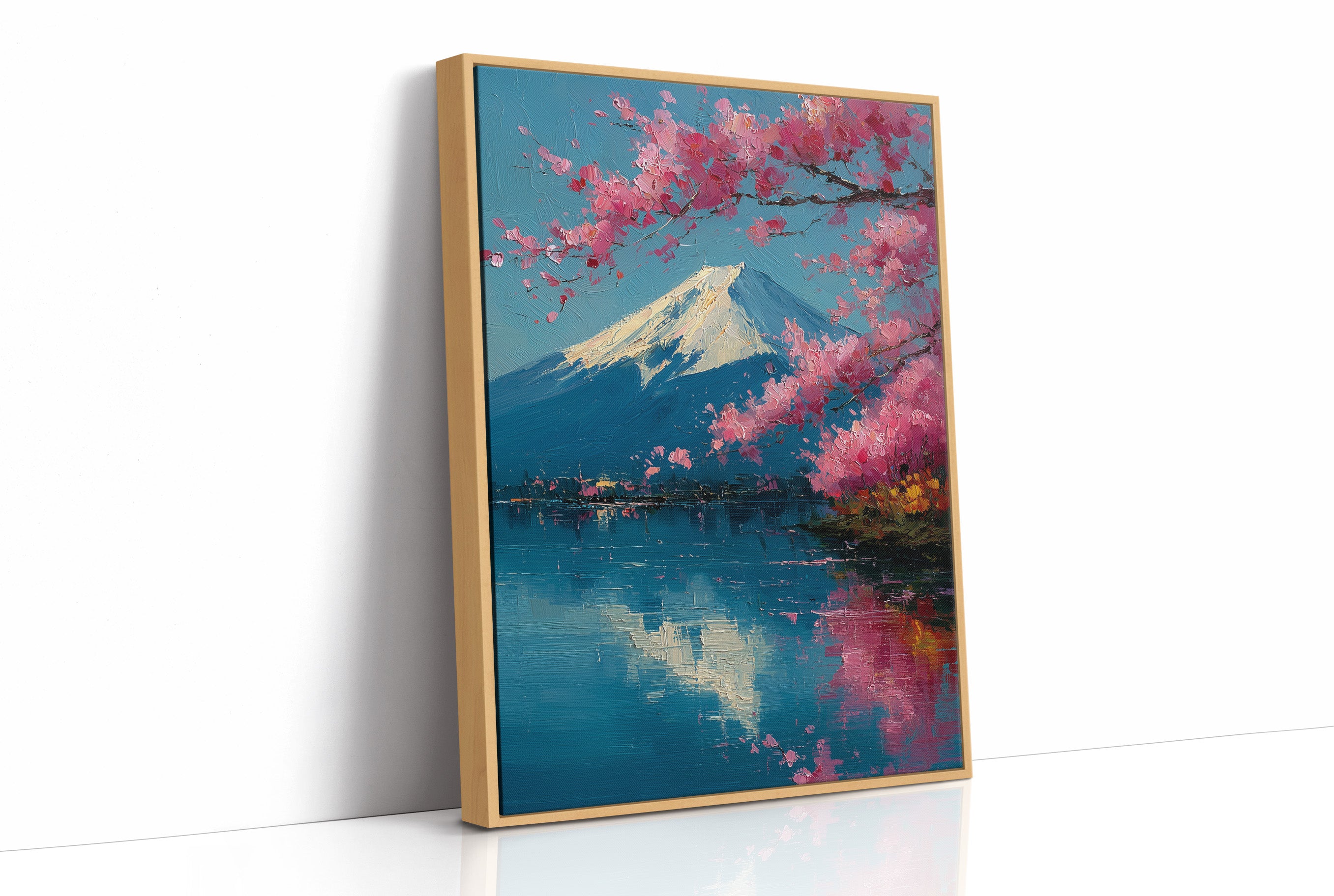 Fuji Holds Still for the Blossoms