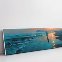 Radiant Abstract Sunset Reflection