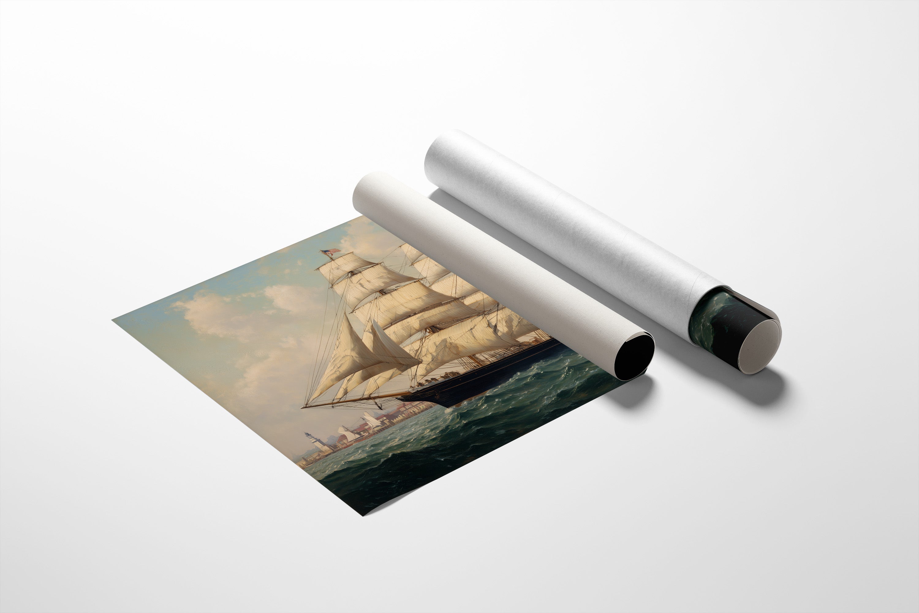 Sails Bound For Distant Shores