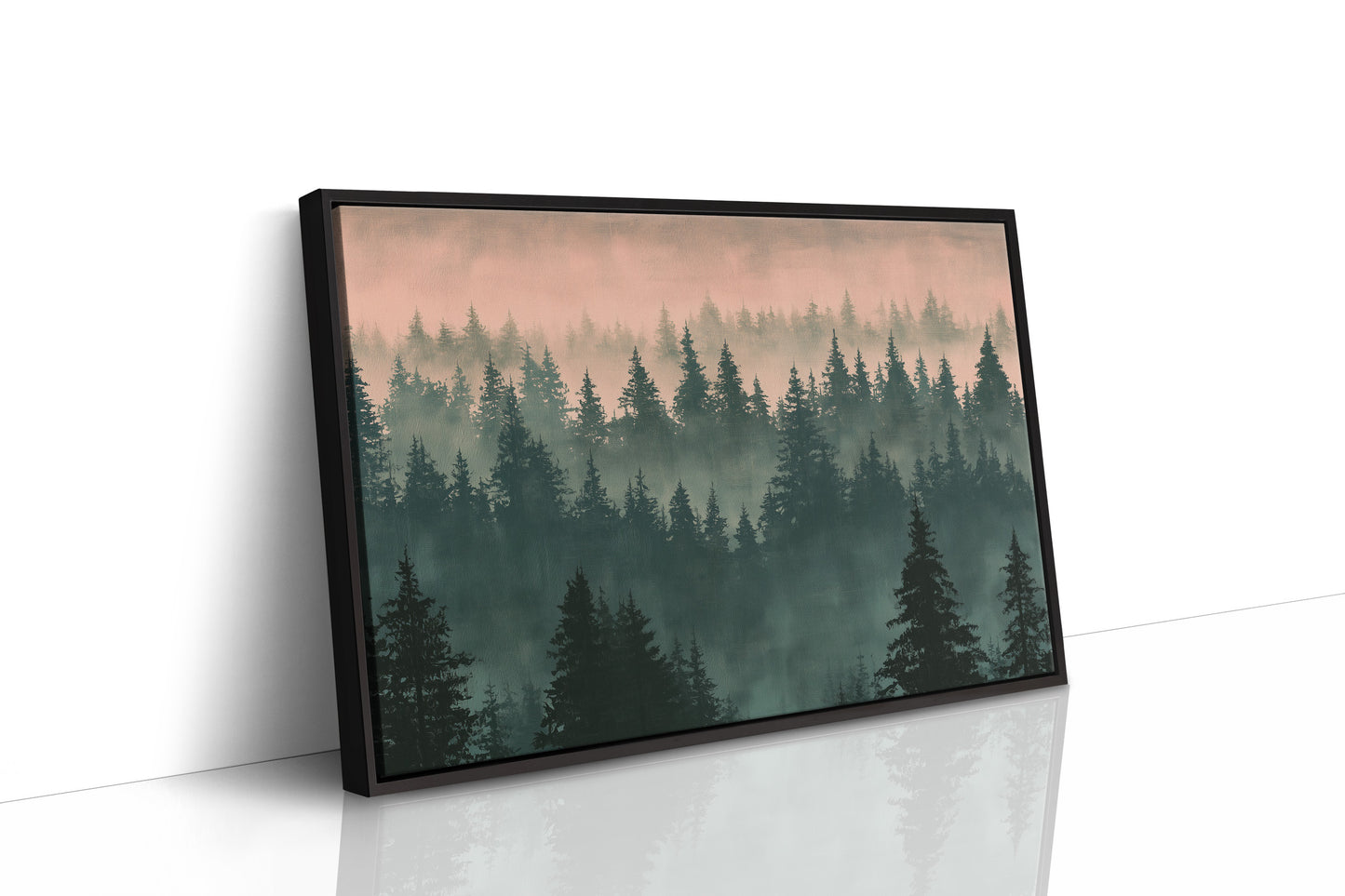 Layers of Green Going Quiet