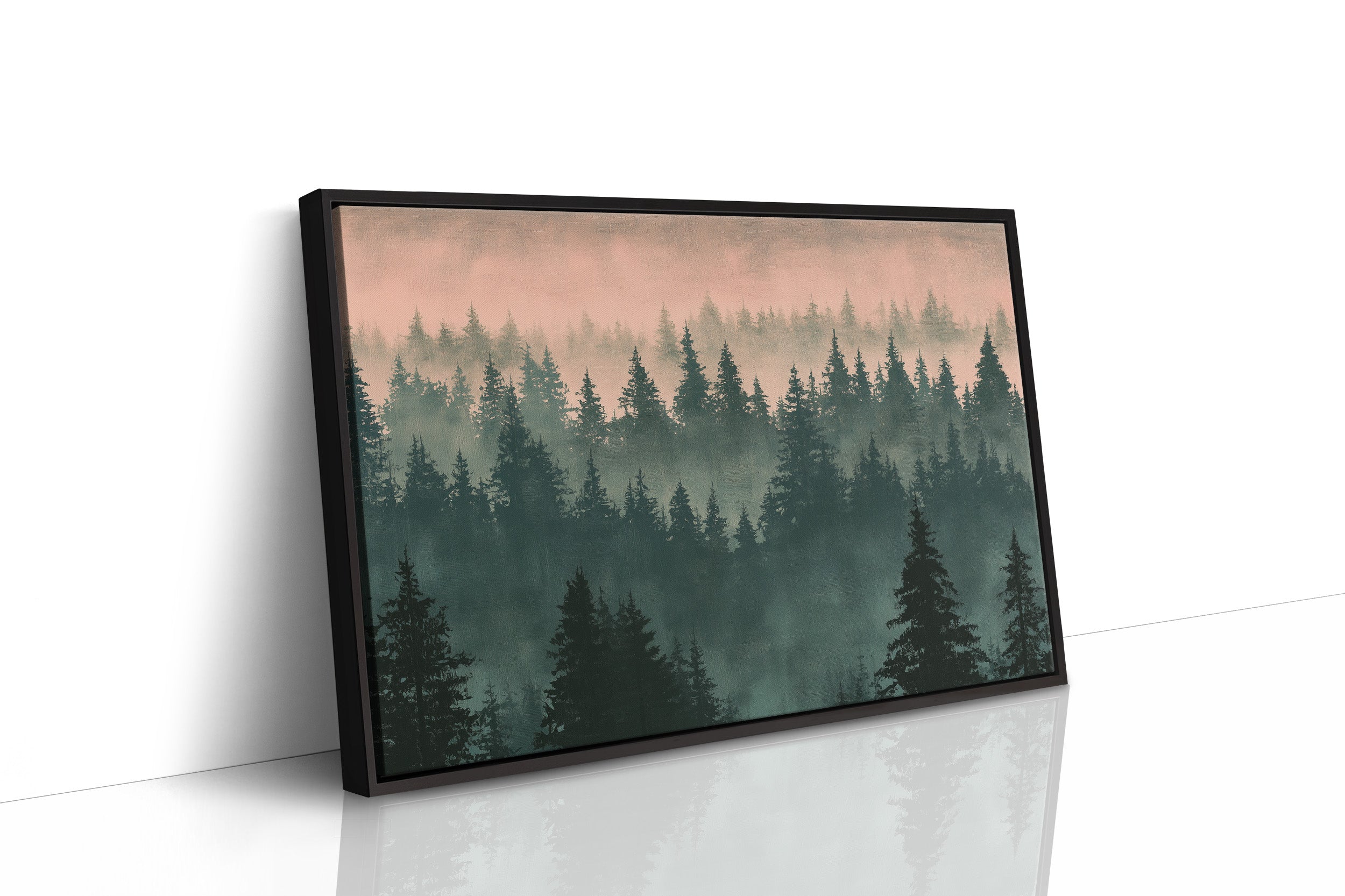 Layers of Green Going Quiet
