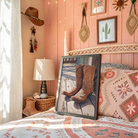 Leather Stories Rest On Sunlit Porch