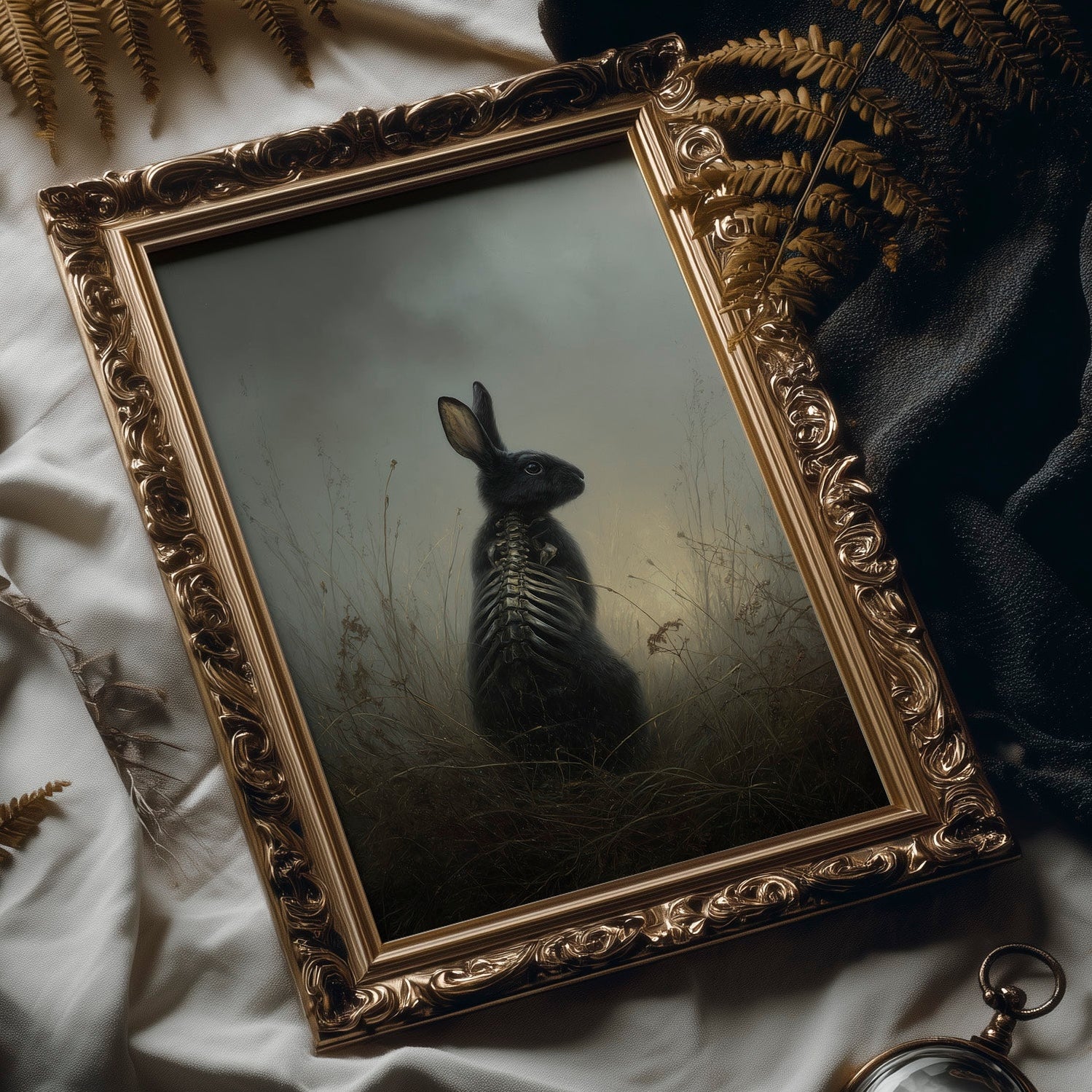 Hare Between Worlds Awaits Dawn