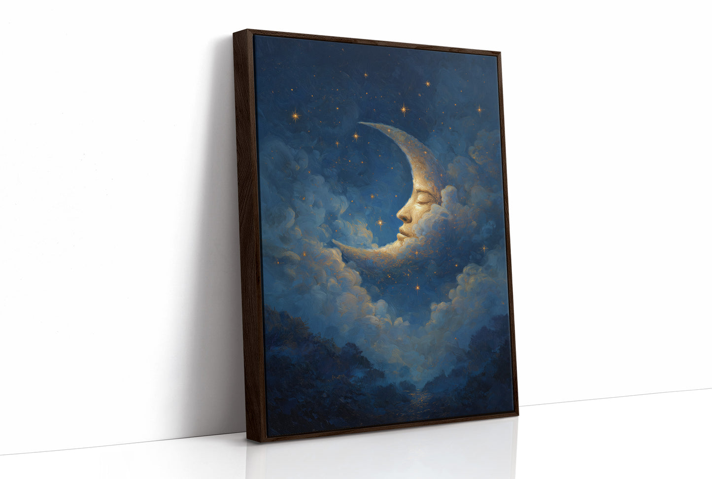 Crescent Dreams Among Midnight Stars