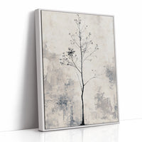 Delicate Branches: A Minimalist Winter Tree
