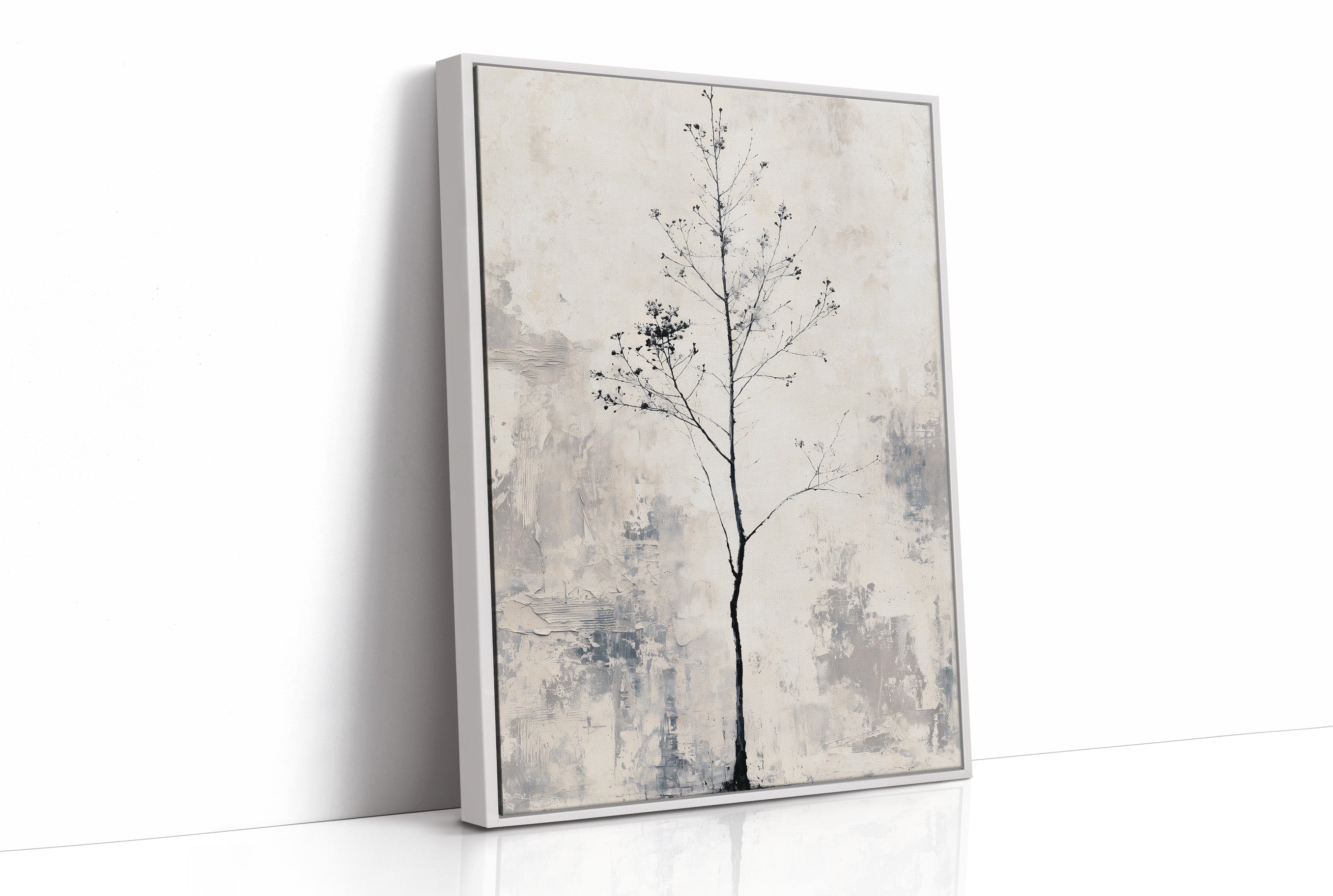 Delicate Branches: A Minimalist Winter Tree