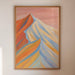 Morning Light Paints Mountain Ribbons