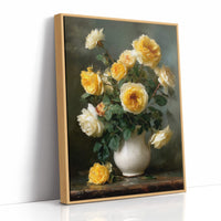 Yellow Roses Before They Turn