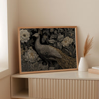 Moonlit Peonies Crown Royal Feathers